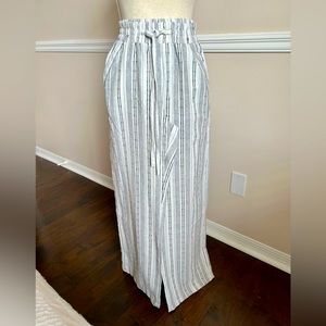 NWT Linen-like Cotton Summer Pants, Size S